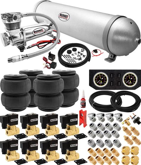 Air suspension kits for delivery trucks