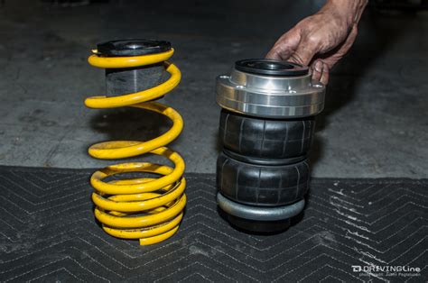 Air suspension vs. coil springs